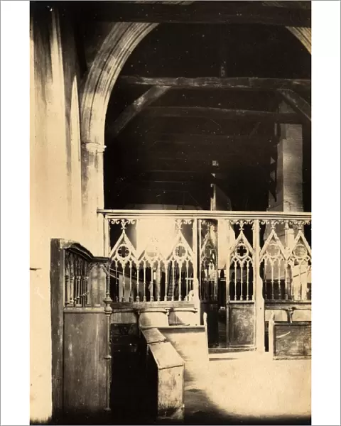 The interior of St Marys Hospital in Chichester, 4 September 1888