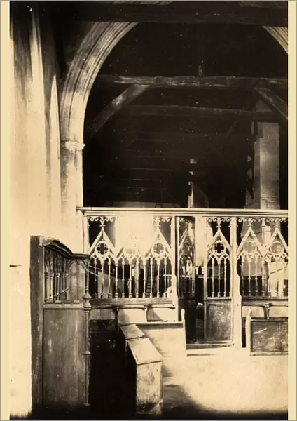The interior of St Marys Hospital in Chichester, 4 September 1888