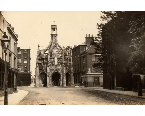 The Market Cross in Chichester, 3 June 1895