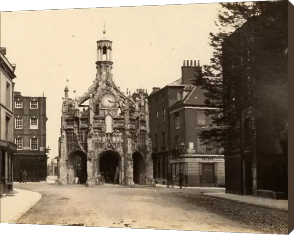 The Market Cross in Chichester, 3 June 1895