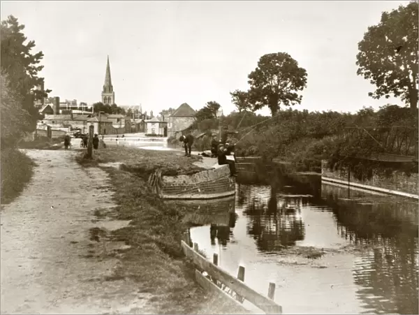 Canal at Chichester. date unknown