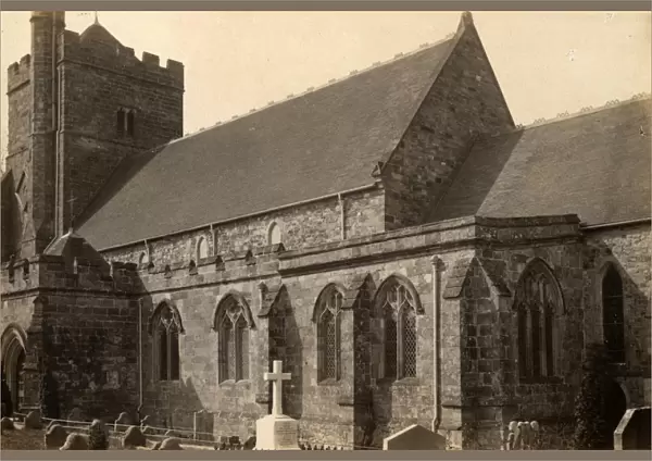 The Church of St Mary the Virgin at Battle, 1 May 1890