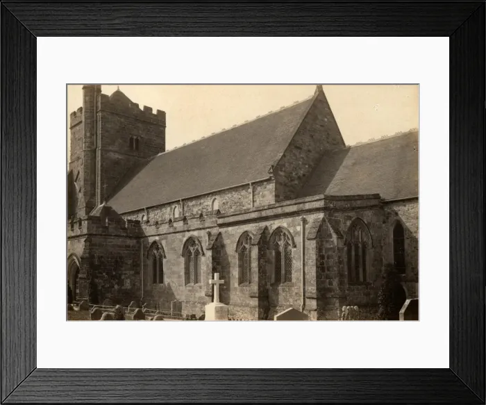 Framed Print : The Church of St Mary the Virgin at Battle, 1 May 1890 Framed Print : The Church of St Mary the Virgin at Battle, 1 May 1890