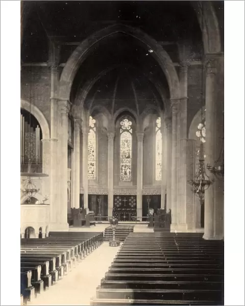 The interior of St Marys Church, Brighton