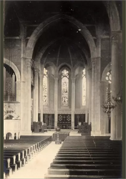 The interior of St Marys Church, Brighton