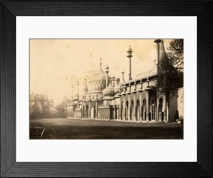 Framed Print : The Royal Pavilion at Brighton, 8 April 1893 Framed Print : The Royal Pavilion at Brighton, 8 April 1893