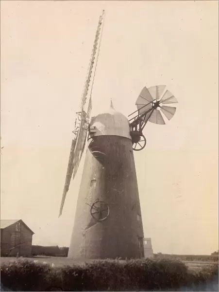 Pagham: the windmill, 1902