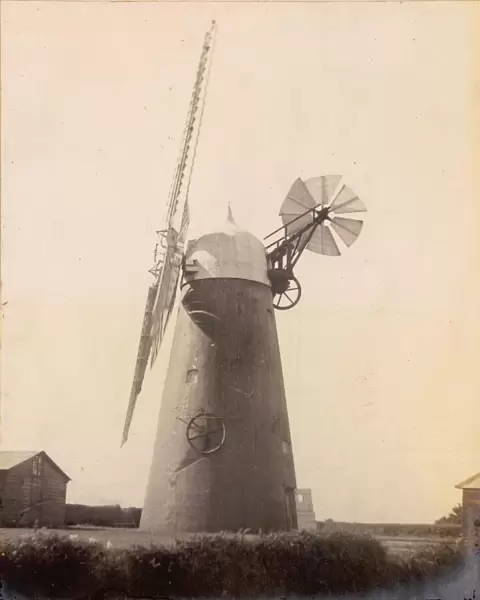 Pagham: the windmill, 1902
