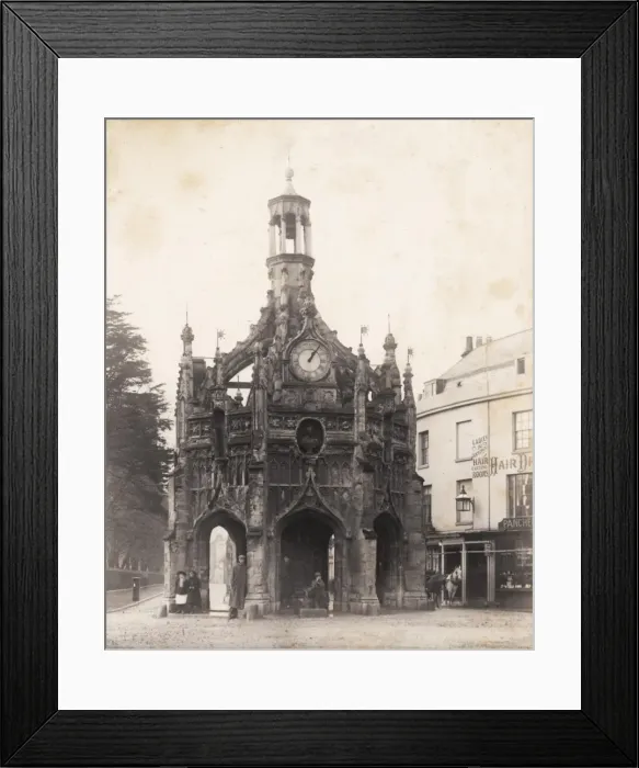 Framed Print : Chichester: the Market Cross from East Street, 1903 Framed Print : Chichester: the Market Cross from East Street, 1903