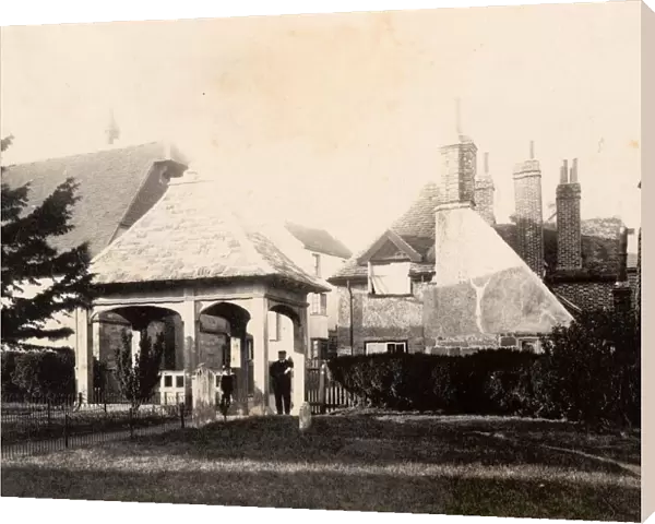 The lych gate at Cuckfield, 22 June 1894