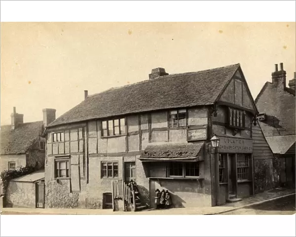 A cottage on New Road (to Brighton), Ditchling, 11 February 1890