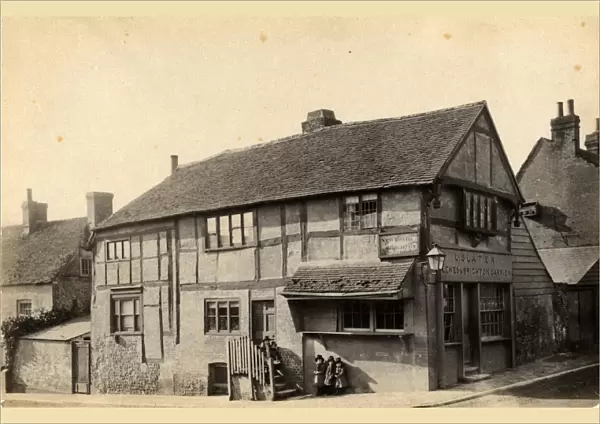 A cottage on New Road (to Brighton), Ditchling, 11 February 1890