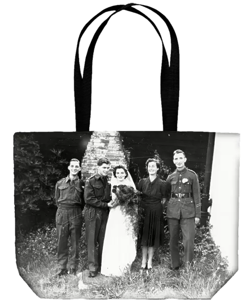 Wedding group, c1942