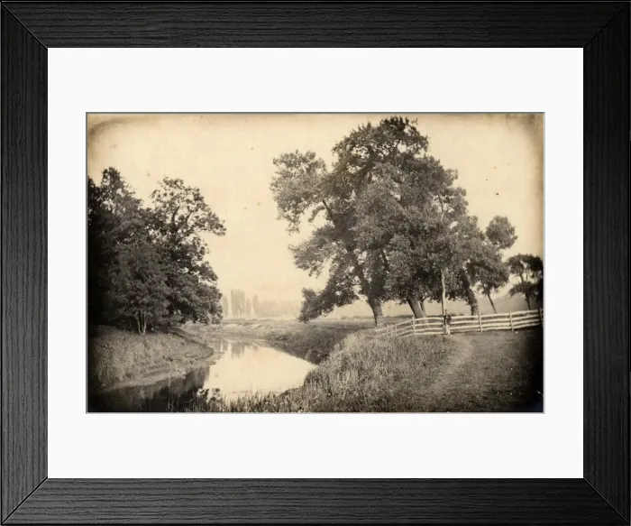Framed Print : A river near Lewes, 22 June 1889 Framed Print : A river near Lewes, 22 June 1889
