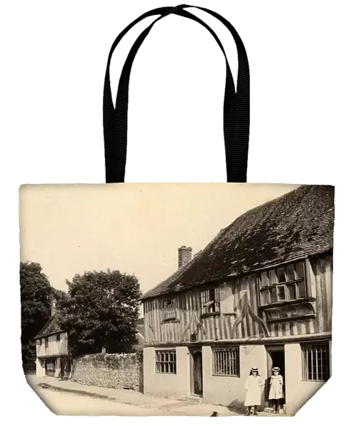 Old houses in Pevensey, 22 July 1893