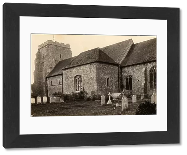Pevensey: St Nicholass Church, 23 July 1893