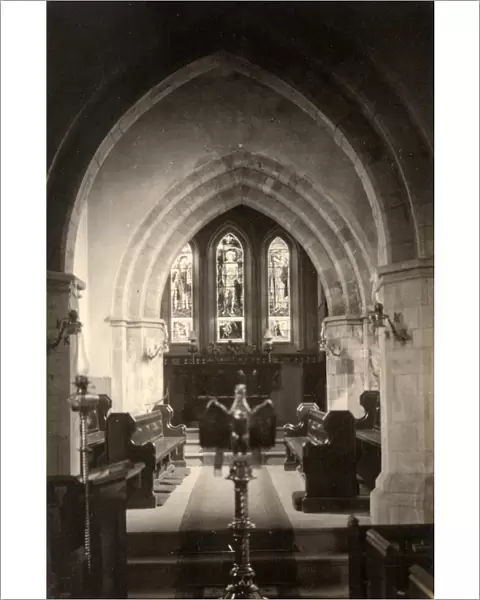 Rottingdean: Interior of St Margarets Church, 20 September 1897