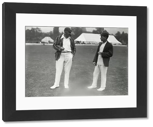 George Cox and W. Quaife, County Cricketers