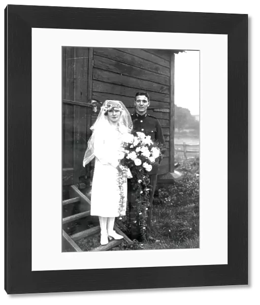 Wedding Couple, 15th October 1927