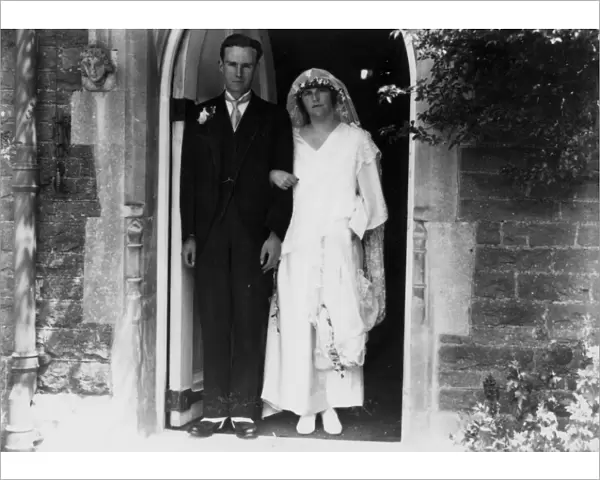 Wedding at Southwater, West Sussex, June 1924