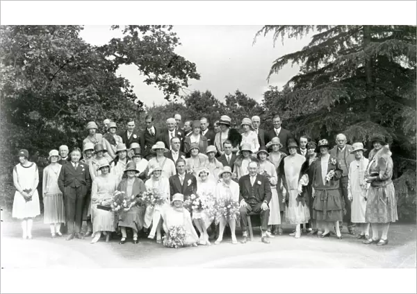 Wedding group, 1927