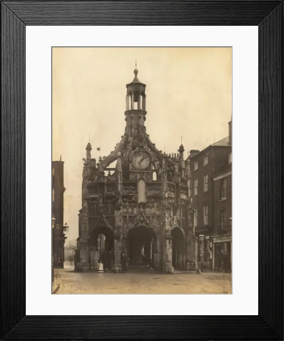 Framed Print : Chichester: the Cross, 1903 Framed Print : Chichester: the Cross, 1903