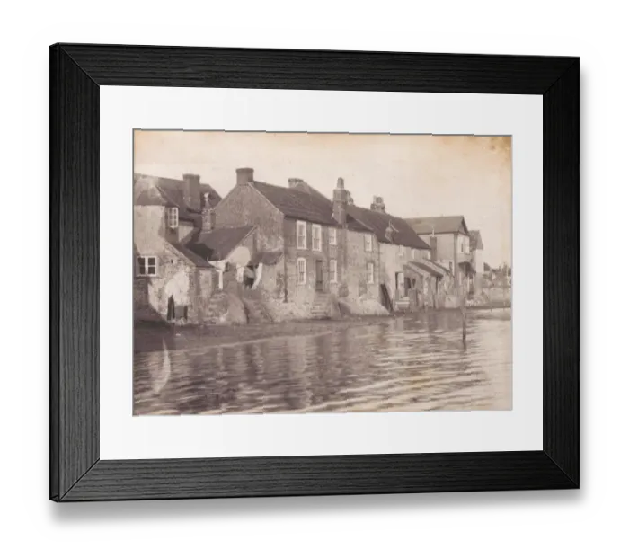 Framed Print : High tide at Bosham, 1903 Framed Print : High tide at Bosham, 1903