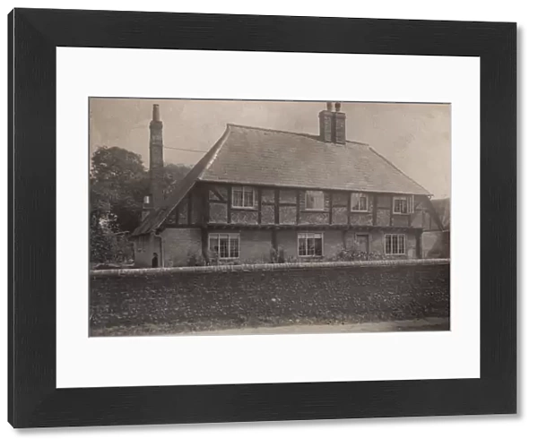 Old cottages in Nutbourne, 1905