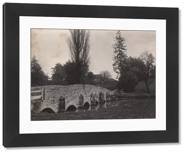 The bridge over the River Rother in Stedham, 1903