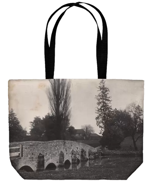 The bridge over the River Rother in Stedham, 1903