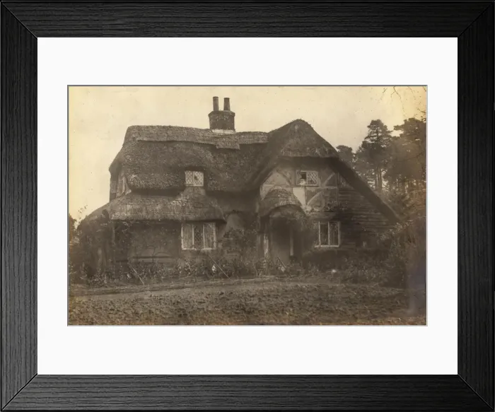 Framed Print : Severels Cottage, Midhurst, 1903 Framed Print : Severels Cottage, Midhurst, 1903