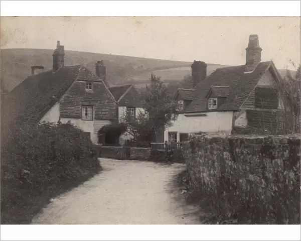 Houses in Cocking village, 1905