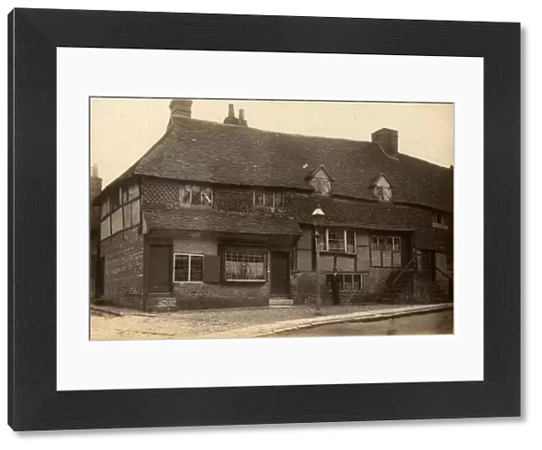 Midhurst: cottages on Knockhundred Row, 24 June 1893