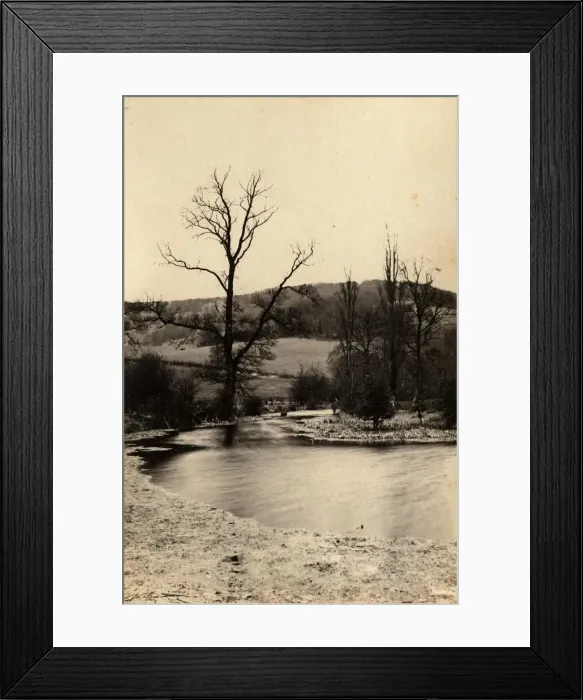 Framed Print : The Steyning countryside, 16 April 1891 Framed Print : The Steyning countryside, 16 April 1891