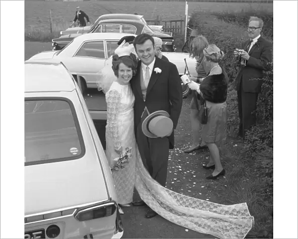 The bridge and groom, 1960s