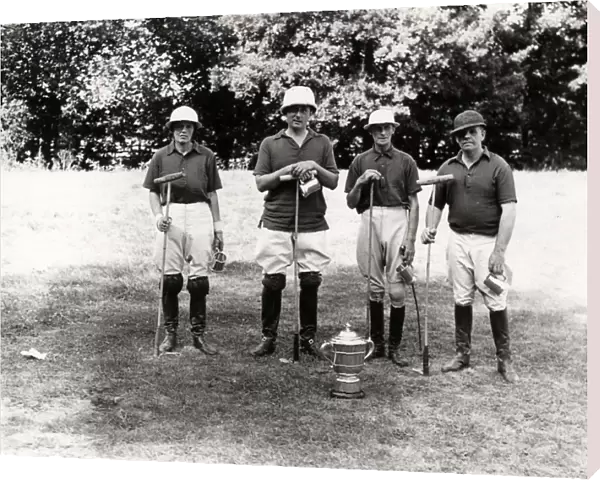The winning Polo team at Cowdray