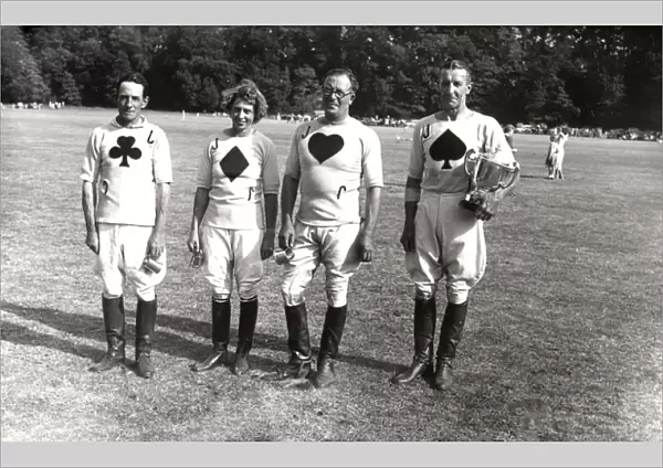 Triumphant Polo team at Cowdray