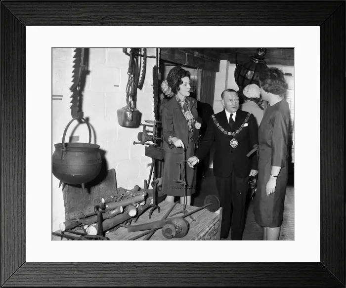Framed Print : Chichester Museum Opening, 23 Apr 1964 Framed Print : Chichester Museum Opening, 23 Apr 1964