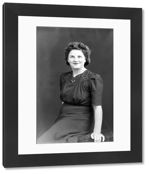 1940s portrait of a lady