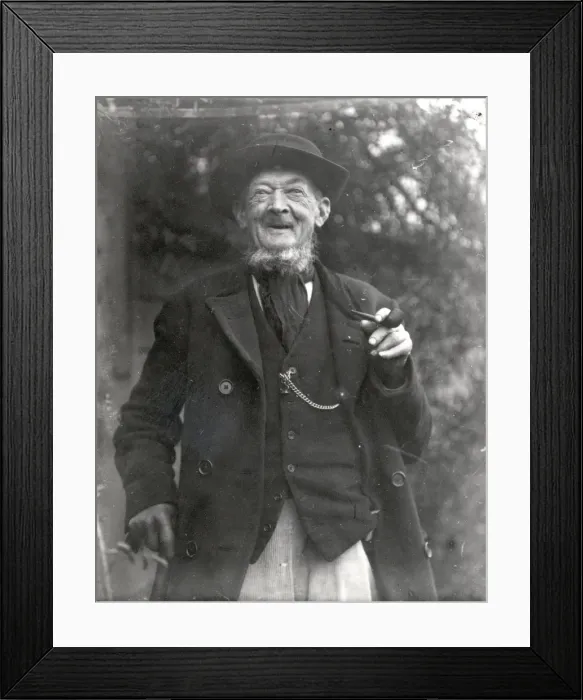 Framed Print : A Sussex Rustic [1920s]
