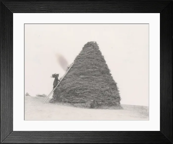 Framed Print : Bonfire on Bury Hill [1929]