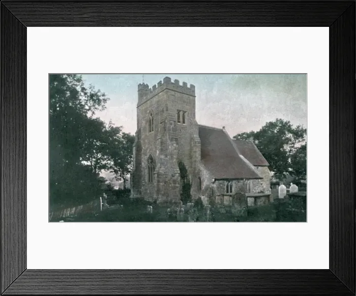 Framed Print : St Giles Church Bodiam Framed Print : St Giles Church Bodiam