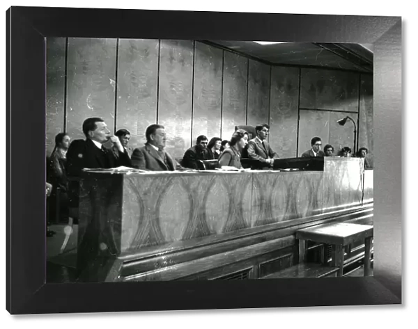 Council Chamber, County Hall, Chichester, 1950