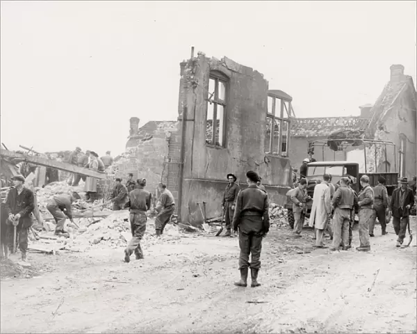 Ruins of Petworth boys school, 29th September 1942