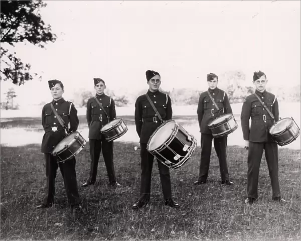 Petworth ATC Band, Corps of Drums, October 1943