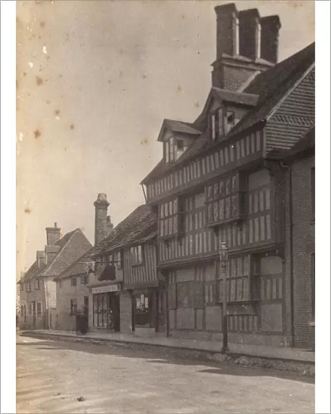 East Grinstead: old house in the High Street, 1906