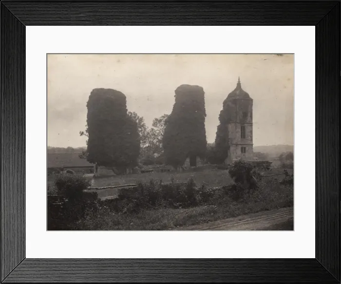 Framed Print : Brambletye House, 1906 Framed Print : Brambletye House, 1906