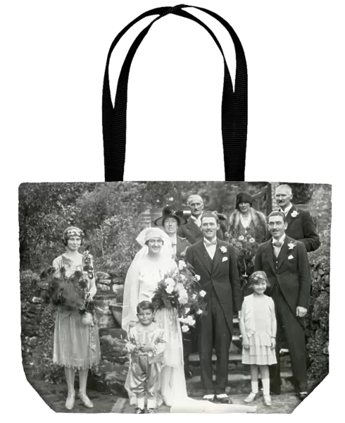 Wedding group at Fittleworth, September 1927