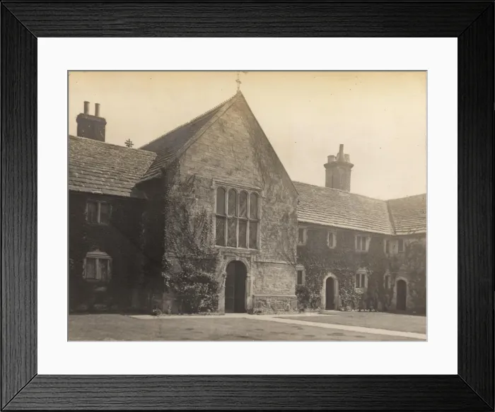 Framed Print : Sackville College in East Grinstead, 1906 Framed Print : Sackville College in East Grinstead, 1906