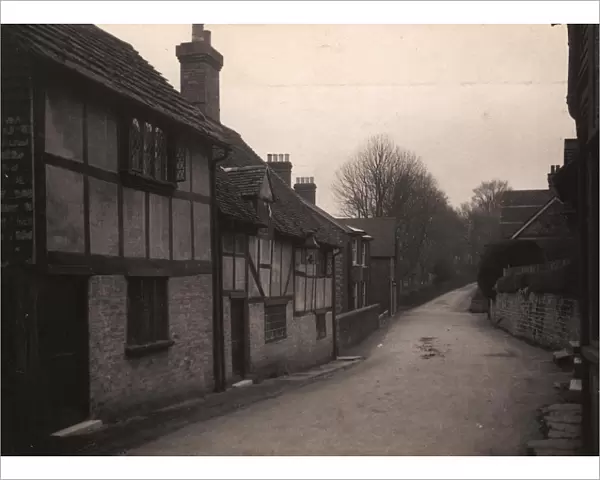 Old cottages at Bolney, 1908